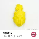 AK Interactive - LIGHT YELLOW 18 ml - QUICK GEN festék