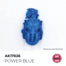 AK Interactive - POWER BLUE 18 ml - QUICK GEN festék