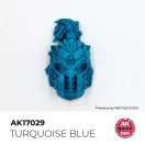 AK Interactive - TURQUOISE BLUE 18 ml - QUICK GEN festék