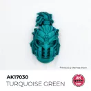 AK Interactive - TURQUOISE GREEN 18 ml - QUICK GEN festék