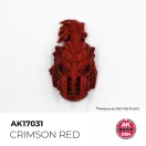 AK Interactive - CRIMSON RED 18 ml - QUICK GEN festék