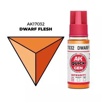 AK Interactive - DWARF FLESH 18 ml - QUICK GEN festék