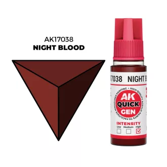 AK Interactive - NIGHT BLOOD 18 ml - QUICK GEN festék