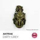 AK Interactive - DIRTY GREY 18 ml - QUICK GEN festék