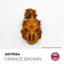 AK Interactive - ORANGE BROWN 18 ml - QUICK GEN festék