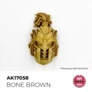 AK Interactive - BONE BROWN 18 ml - QUICK GEN festék