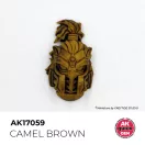 AK Interactive - CAMEL BROWN 18 ml - QUICK GEN festék