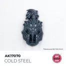AK Interactive - COLD STEEL 18 ml - QUICK GEN festék