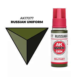 AK Interactive - RUSSIAN UNIFORM 18 ml - QUICK GEN festék