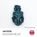 AK Interactive - RUSSIAN BLUE 18 ml - QUICK GEN festék