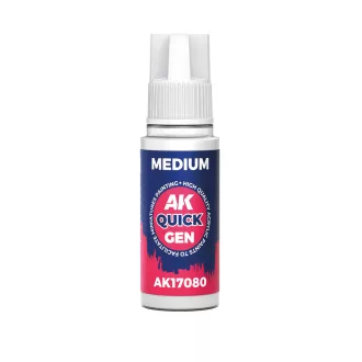 AK Interactive - MEDIUM 18 ml - QUICK GEN festék