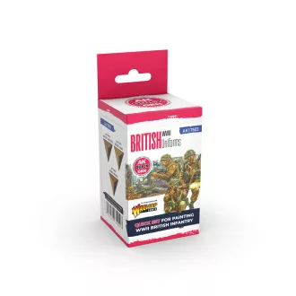   AK Interactive - BRITISH UNIFORMS (QUICK GEN SET) festékkészlet