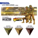 AK Interactive - US UNIFORMS (QUICK GEN SET) festékkészlet
