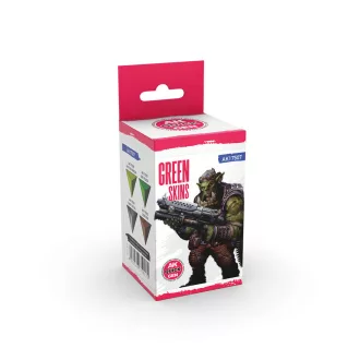 AK Interactive - GREEN SKINS (QUICK GEN SET) festékkészlet
