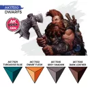 AK Interactive - DWARFS (QUICK GEN SET) festékkészlet