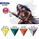 AK Interactive - ELVES (QUICK GEN SET) festékkészlet