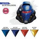 AK Interactive - BLUE SOLDIERS (QUICK GEN SET) festékkészlet