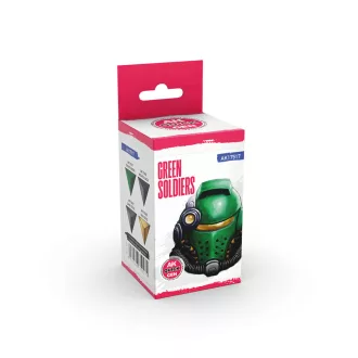   AK Interactive - GREEN SOLDIERS (QUICK GEN SET) festékkészlet