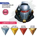 AK Interactive - WINTER BLUE SOLDIERS (QUICK GEN SET) festékkészlet