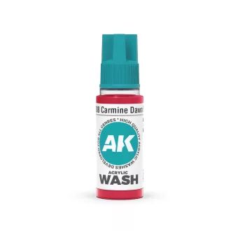 AK Interactive - Carmine Dawn Wash 18ml bemosó