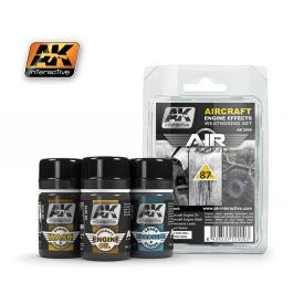 AK Aircraft Engine Weathering Set