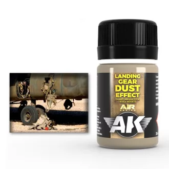 AK Interactive - LANDING GEAR DUST koszoló