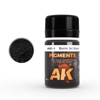 AK Interactive - BURNT JET ENGINE pigment