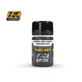 AK Paneliner For Brown And Green Camouflage