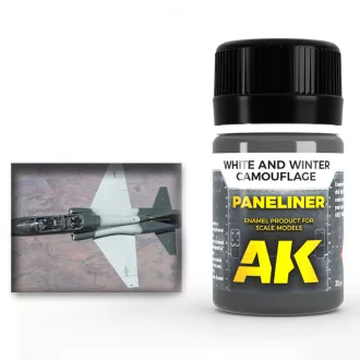   AK Interactive - Paneliner for white and winter camouflage 35ml bemosó