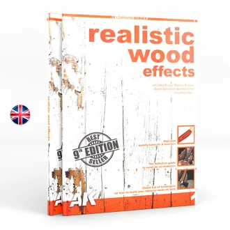   AK Interactive - REALISTIC WOOD EFFECTS (AK LEARNING SERIES Nº1) English könyv