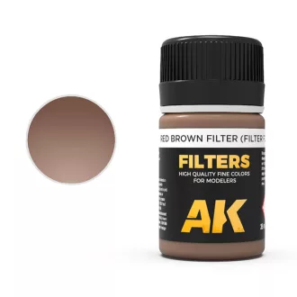 AK Interactive - DARK FILTER FOR WOOD szűrőfesték