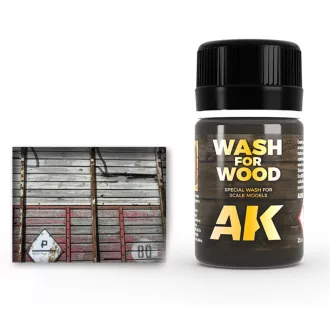 AK Interactive - WASH FOR WOOD bemosó