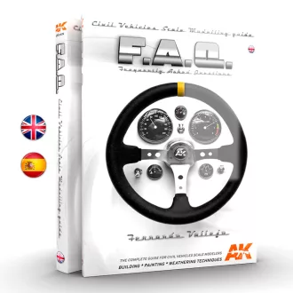   AK Interactive - CIVIL VEHICLES SCALE MODELLING F.A.Q - English könyv
