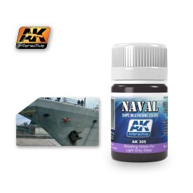 AK Streaking Grime For Light Grey Ships