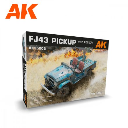 AK Interactive FJ43 PICKUP WITH DSHKM makett