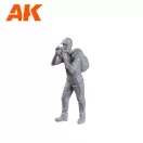 AK Interactive - Photographers (DIFFERENT ERAS) 1/35. figura makett