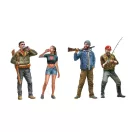 AK Interactive - HUNTING & FISHING 1/35 SCALE figura makett