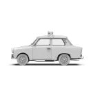 AK Interactive - TRABI 601 S makett