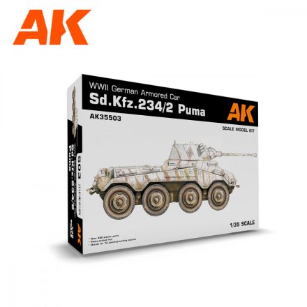 AK Interactive SD.KFZ.234/2 PUMA makett