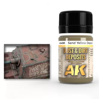 AK Interactive - SAND YELLOW DEPOSIT koszoló