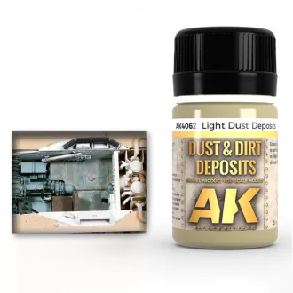 AK Interactive - LIGHT DUST DEPOSIT koszoló