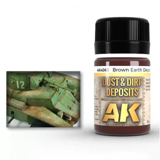AK Interactive - BROWN EARTH DEPOSIT koszoló