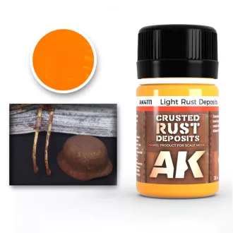 AK Interactive - LIGHT RUST DEPOSIT koszoló