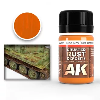 AK Interactive - MEDIUM RUST DEPOSIT koszoló