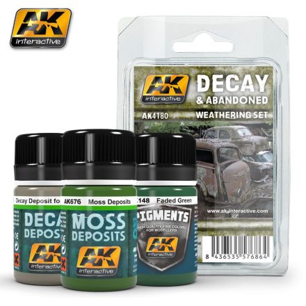 AK DECAY AND ABANDONED Weathering Set