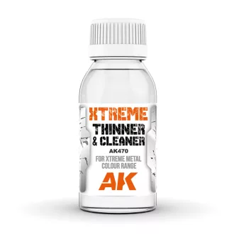   AK Interactive - XTREME CLEANER & THINNER for Xtreme metal colour range hígító