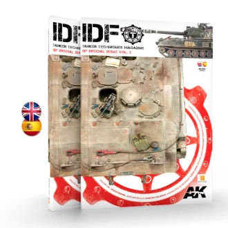 AK Interactive - TANKER Special IDF 02 - Bilingüal magazin