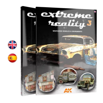   AK Interactive - EXTREME REALITY 3 - Weathered vehicles and environments - English könyv