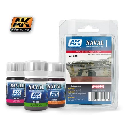 AK Ships Weathering Set Vol.1