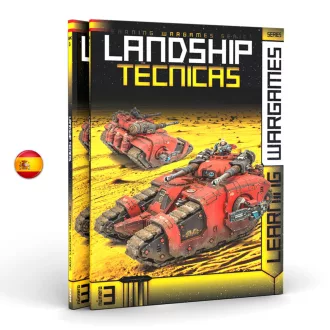   AK Interactive - AK Learning Wargame Series 3 :LANDSHIP TÉCNICAS ES könyv